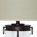 Signature Design Clear/Bronze Finish Glass Table Lamp (1/CN)