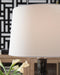 Signature Design Antique Black Glass Table Lamp (1/CN)