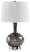 Signature Design Antique Black Glass Table Lamp (1/CN)