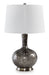 Signature Design Antique Black Glass Table Lamp (1/CN)