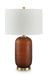 Signature Design Amber Glass Table Lamp (1/CN)