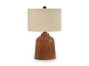 Signature Design Rust Glass Table Lamp (1/CN)
