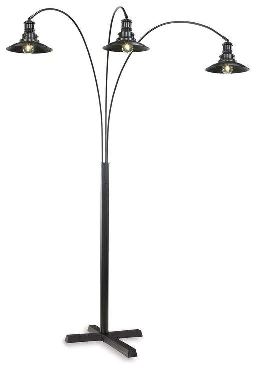 Signature Design Black Metal Arc Lamp (1/CN)