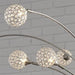 Signature Design Silver Finish Metal Arc Lamp (1/CN)