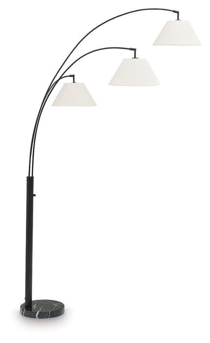 Signature Design Black Metal Arc Lamp (1/CN)