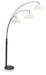 Signature Design Black Metal Arc Lamp (1/CN)