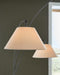 Signature Design Black Metal Arc Lamp (1/CN)