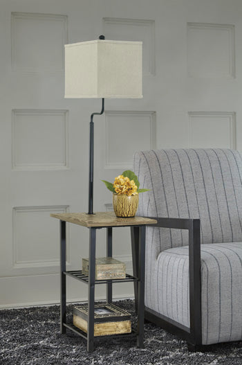 Signature Design Black Metal Tray Lamp (1/CN)