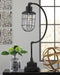 Signature Design Antique Black Metal Desk Lamp (1/CN)