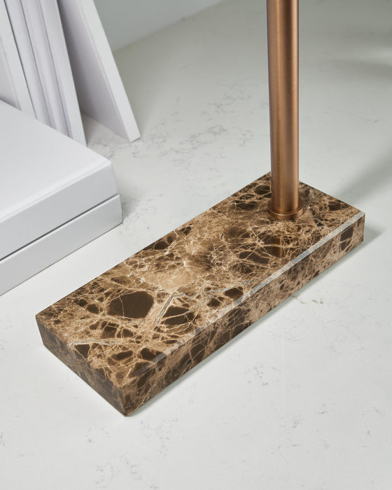 Signature Design Bronze Finish Metal Desk Lamp (1/CN)