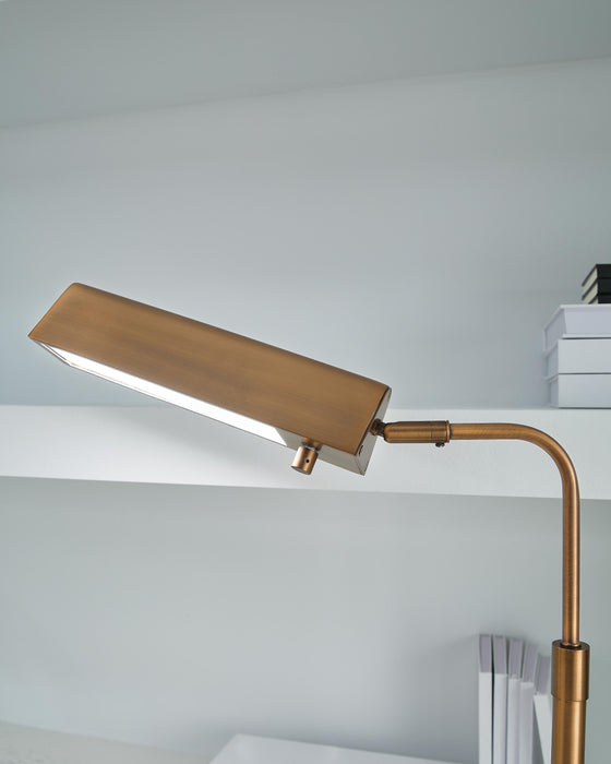 Signature Design Bronze Finish Metal Desk Lamp (1/CN)
