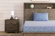 Sierra Sleep Blue Full Mattress and Pillow 2/CN