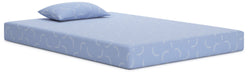 Sierra Sleep Blue Full Mattress and Pillow 2/CN