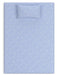 Sierra Sleep Blue Full Mattress and Pillow 2/CN