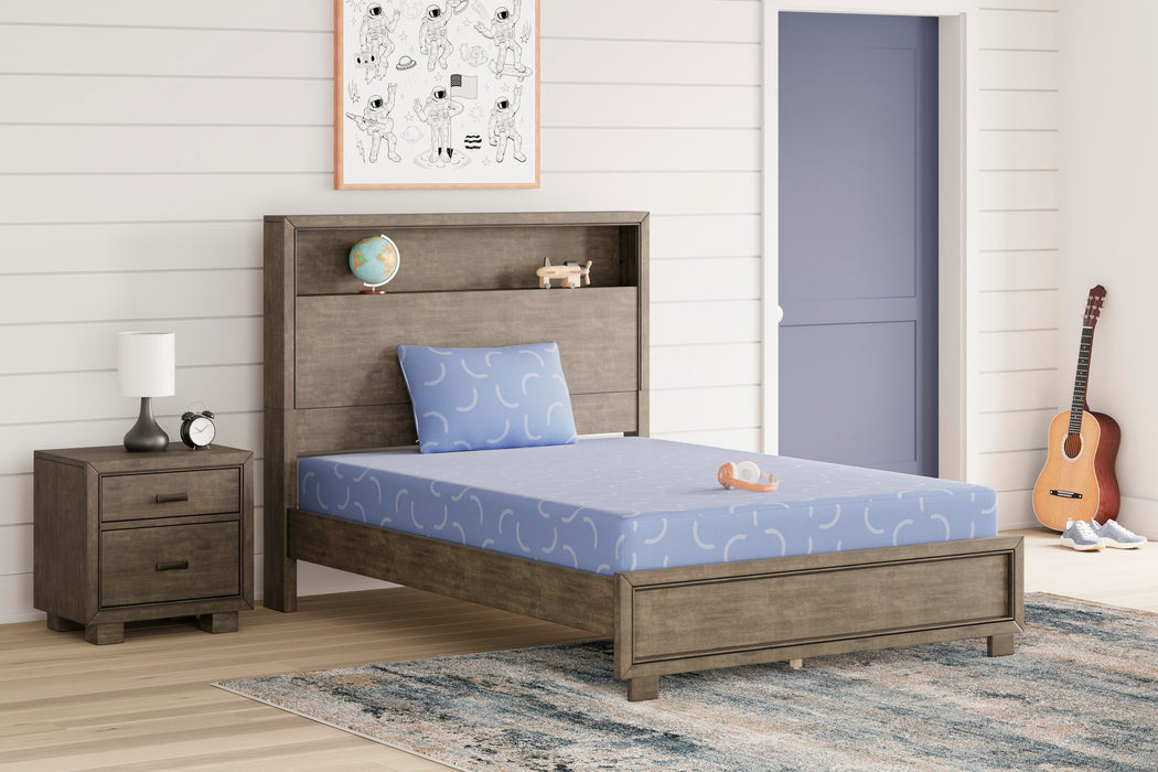 Sierra Sleep Blue Full Mattress and Pillow 2/CN
