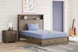 Sierra Sleep Blue Full Mattress and Pillow 2/CN