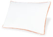 Ashley Sleep White/Orange 3-in-1 Pillow (6/CS)