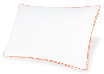 Ashley Sleep White/Orange 3-in-1 Pillow (6/CS)