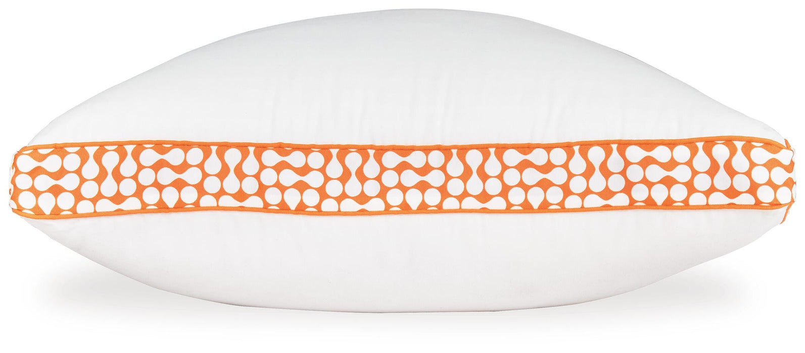 Ashley Sleep White/Orange 3-in-1 Pillow (6/CS)