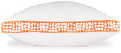 Ashley Sleep White/Orange 3-in-1 Pillow (6/CS)