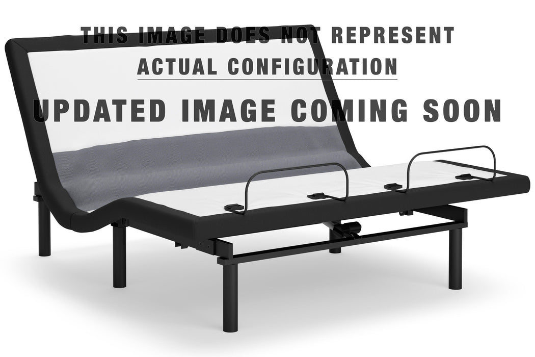 Ashley Sleep Charcoal Gray King Adjustable Base