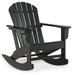 Signature Design Black Rocking Chair