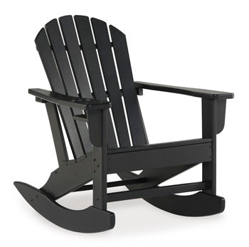 Signature Design Black Rocking Chair