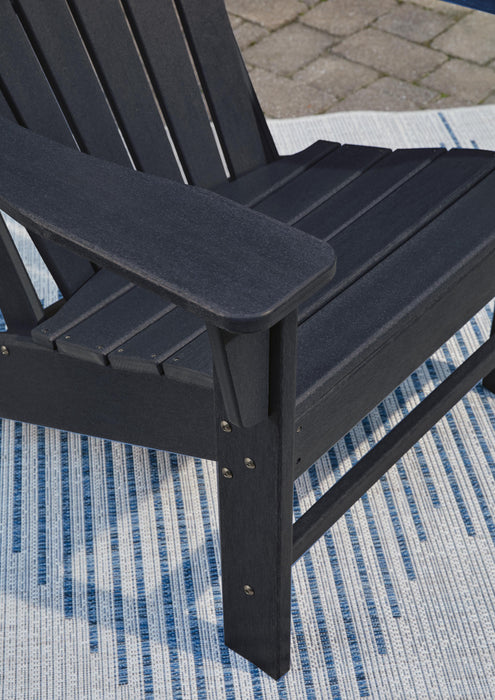 Signature Design Black Adirondack Chair