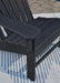 Signature Design Black Adirondack Chair
