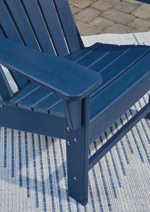 Signature Design Blue Adirondack Chair