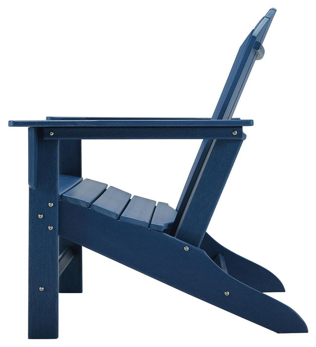 Signature Design Blue Adirondack Chair