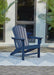 Signature Design Blue Adirondack Chair