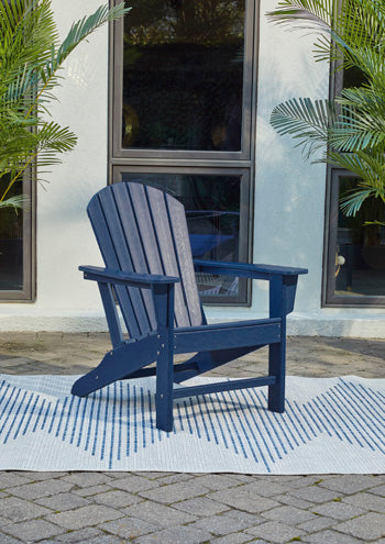 Signature Design Blue Adirondack Chair