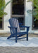 Signature Design Blue Adirondack Chair
