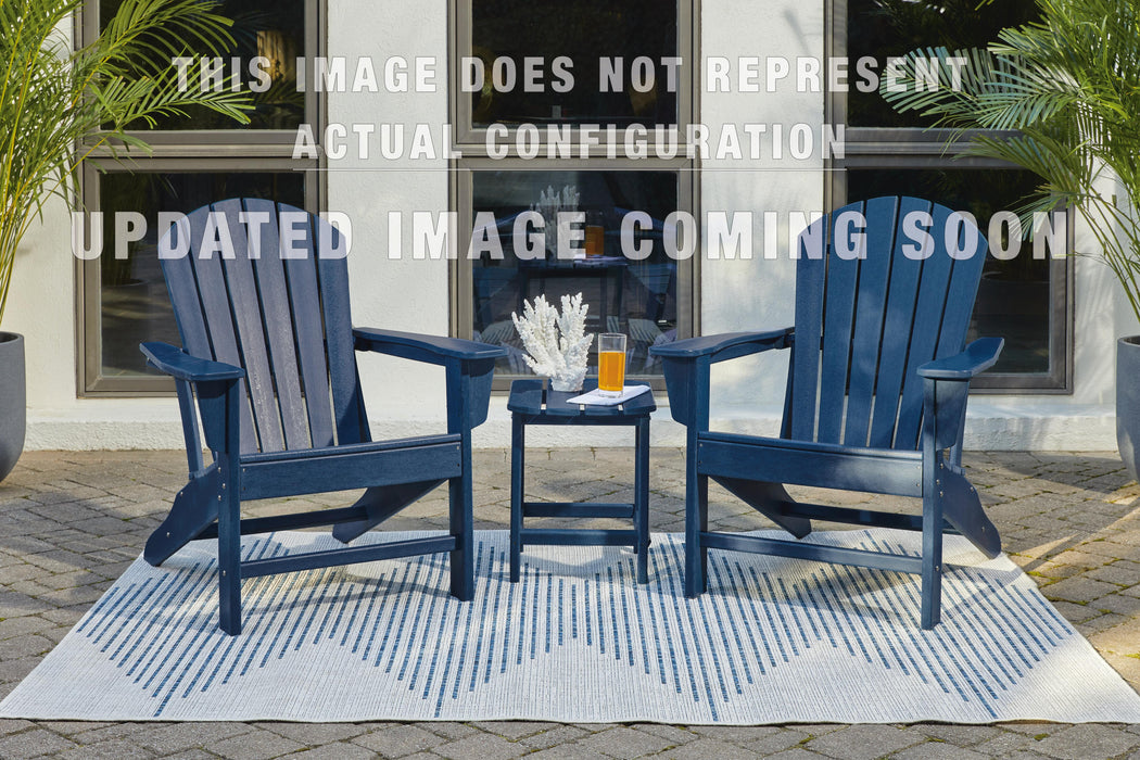 Signature Design Blue Adirondack Chair