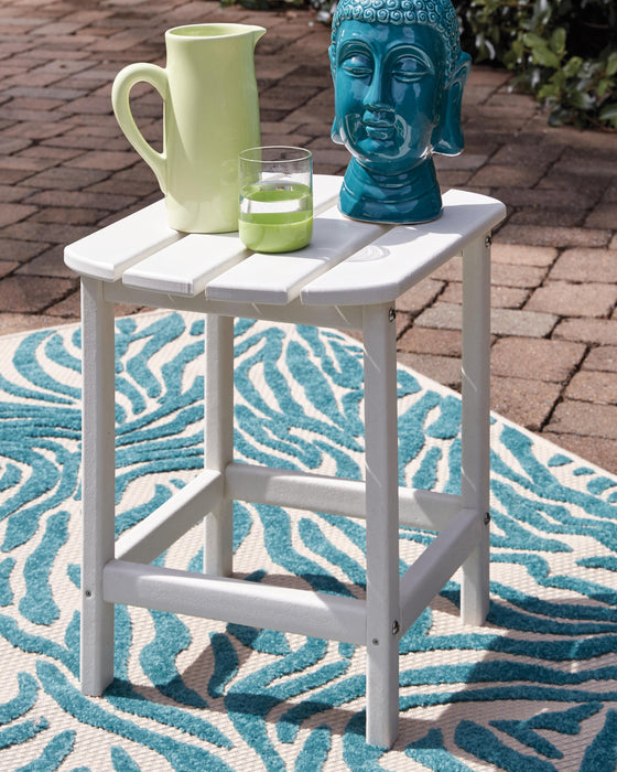 Signature Design White Rectangular End Table