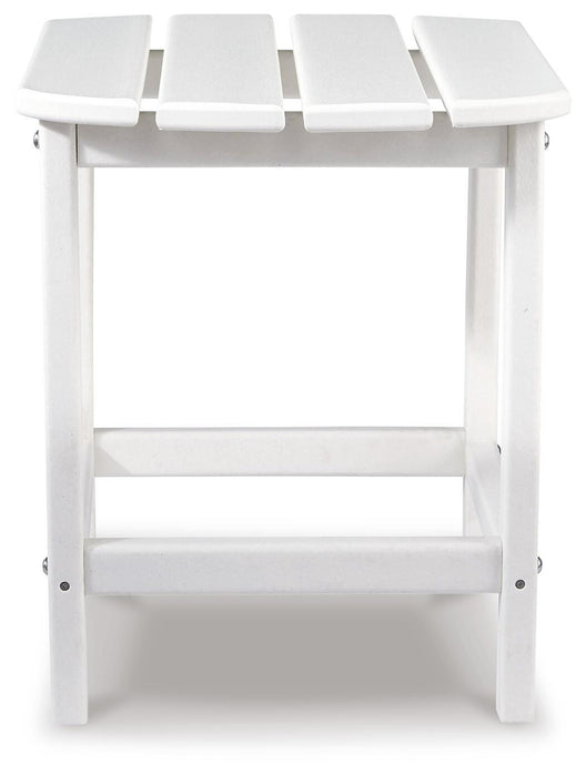 Signature Design White Rectangular End Table