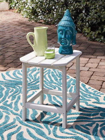 Signature Design White Rectangular End Table