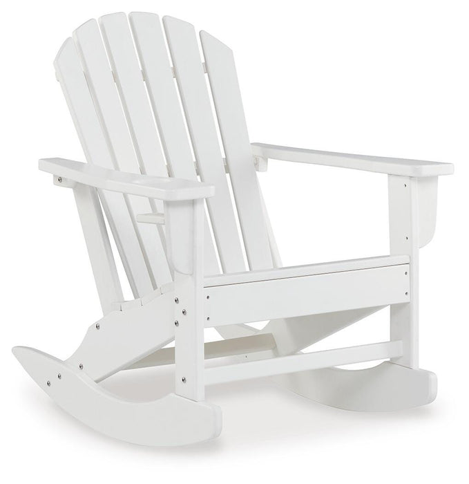 Signature Design White Rocking Chair
