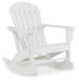 Signature Design White Rocking Chair