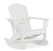 Signature Design White Rocking Chair