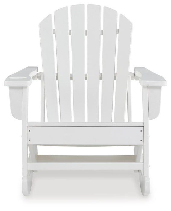 Signature Design White Rocking Chair