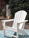 Signature Design White Adirondack Chair