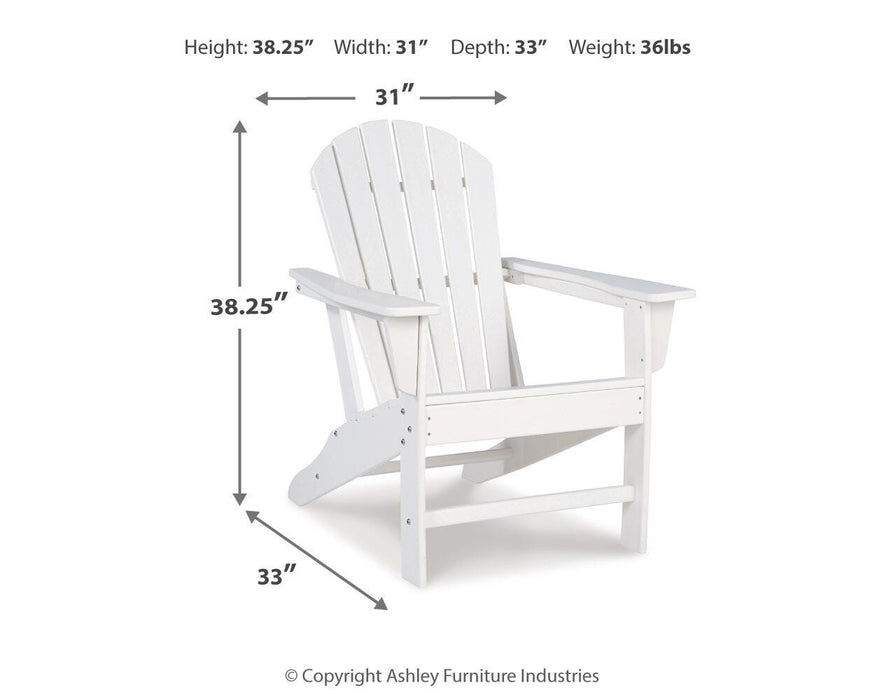 Signature Design White Adirondack Chair