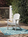 Signature Design White Adirondack Chair