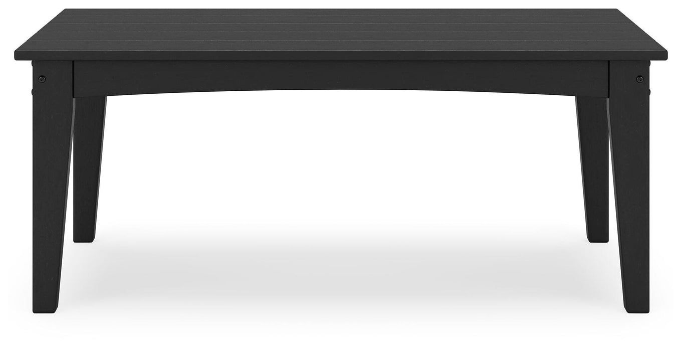 Signature Design Black Rectangular Cocktail Table