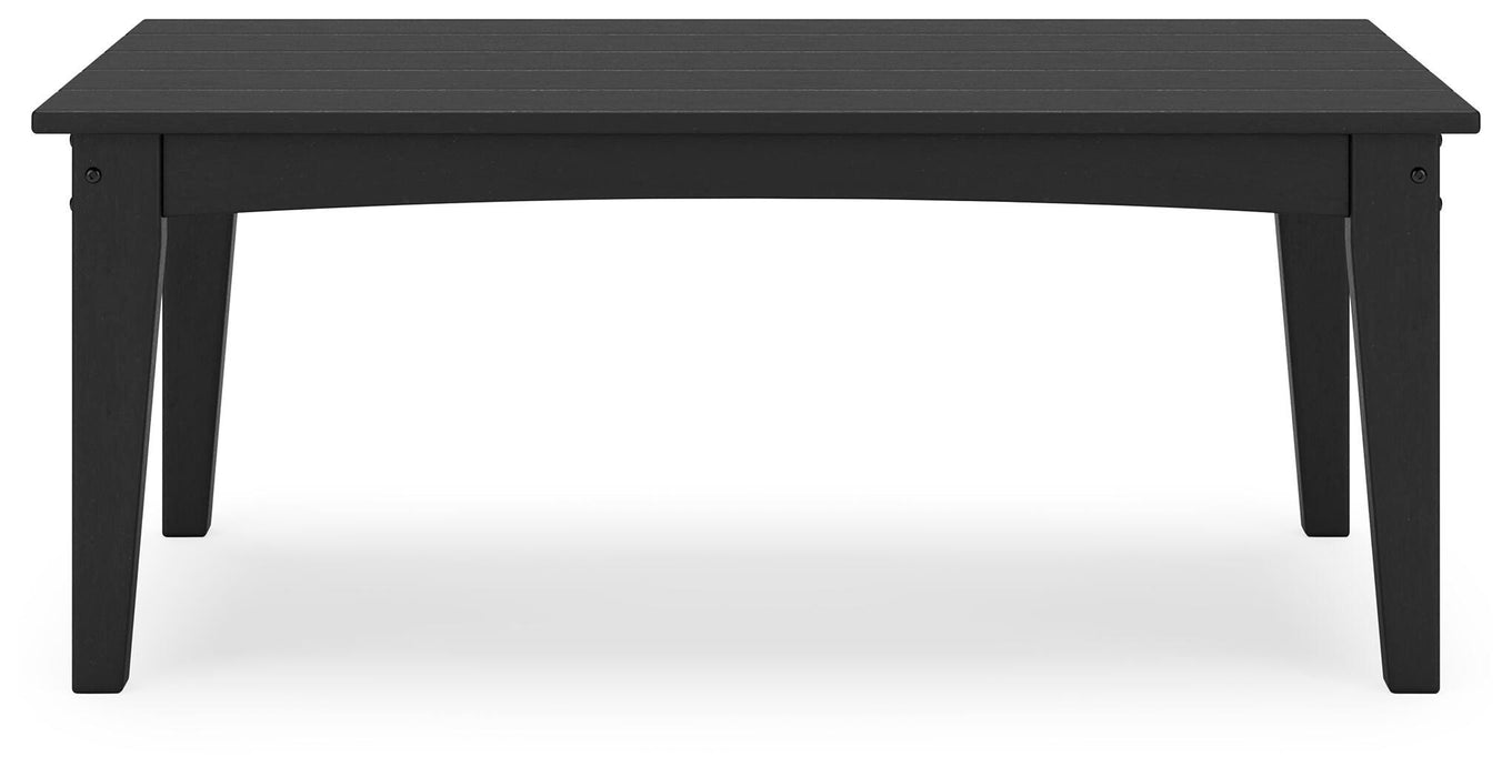 Signature Design Black Rectangular Cocktail Table
