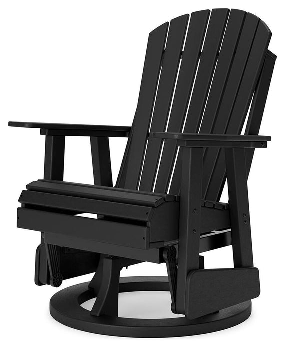 Signature Design Black Swivel Glider Chair
