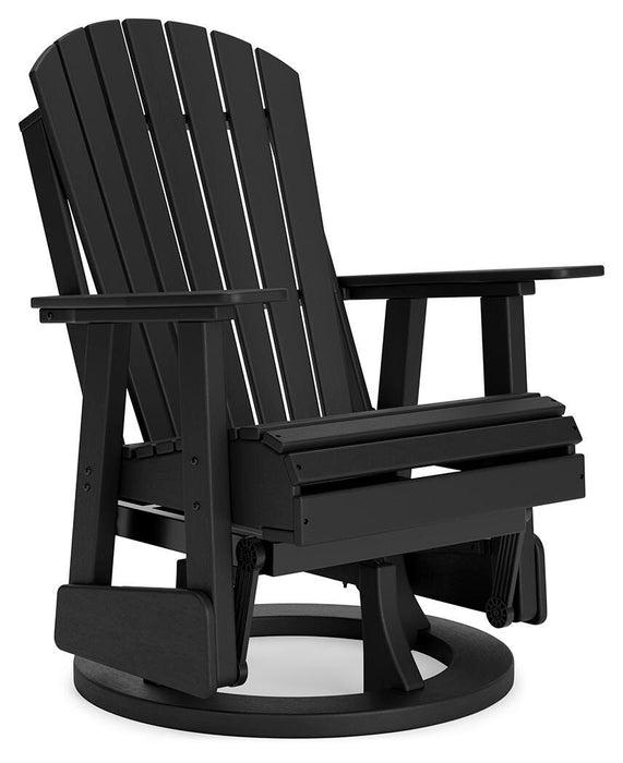 Signature Design Black Swivel Glider Chair