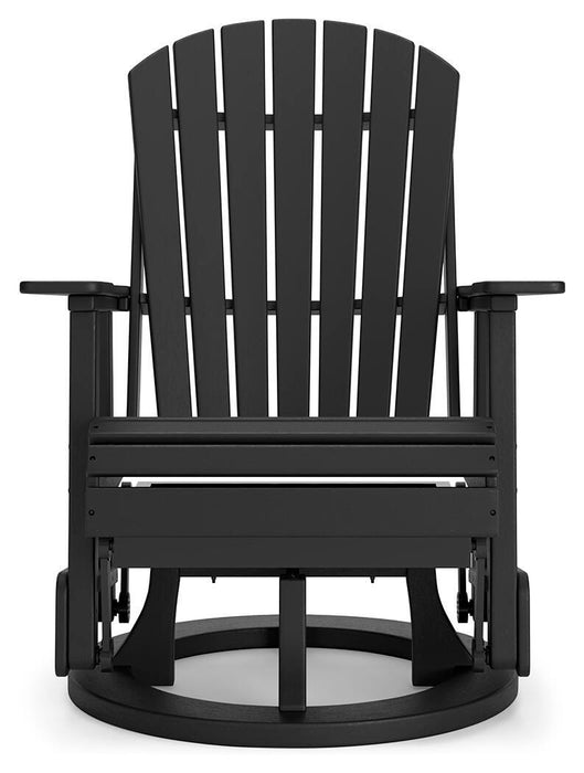 Signature Design Black Swivel Glider Chair
